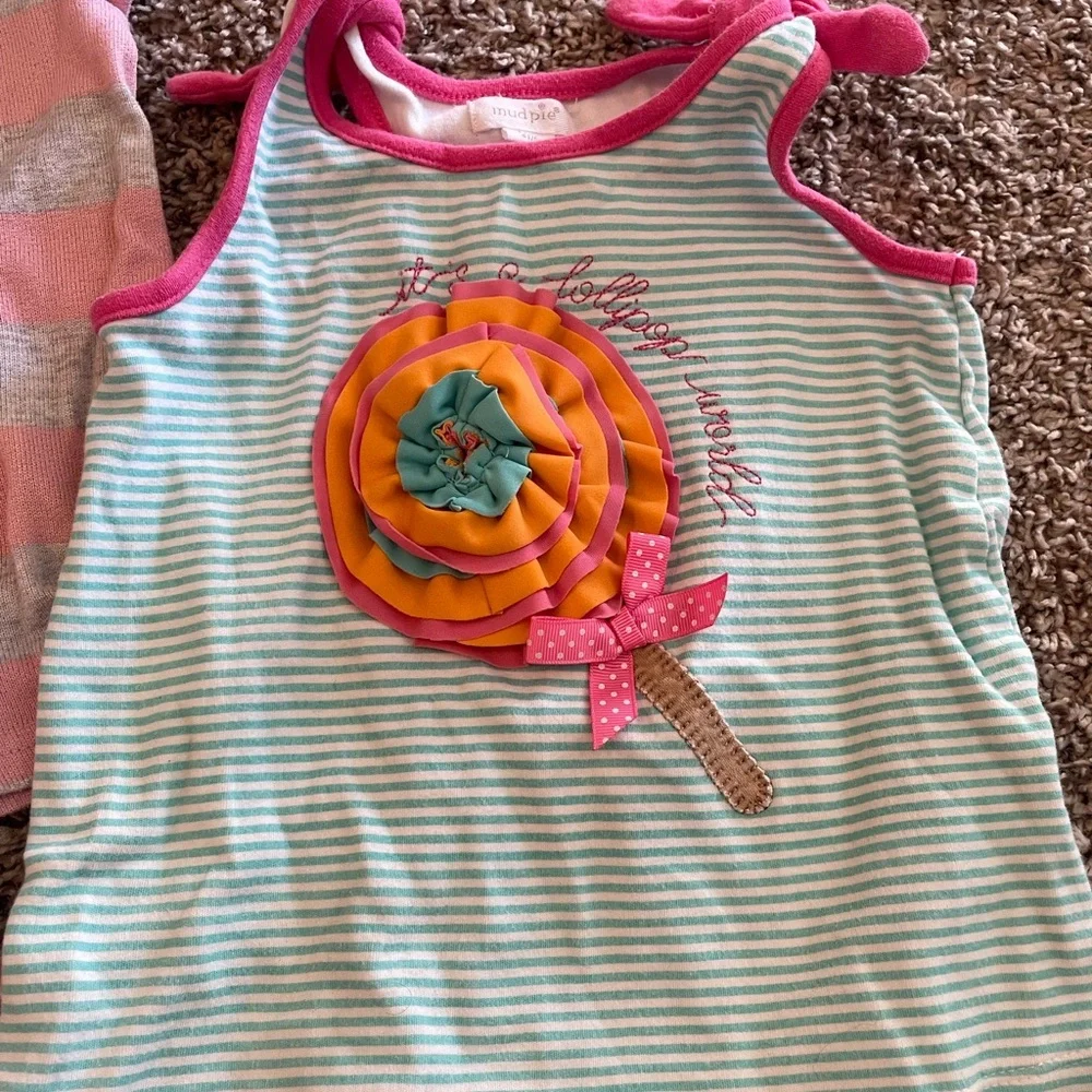 Bundle of 6 girls comfy items 4T